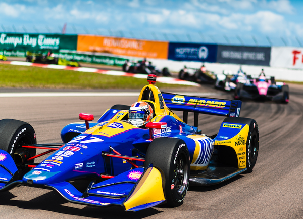 Rossi Starts Strong in IndyCar Season Opener