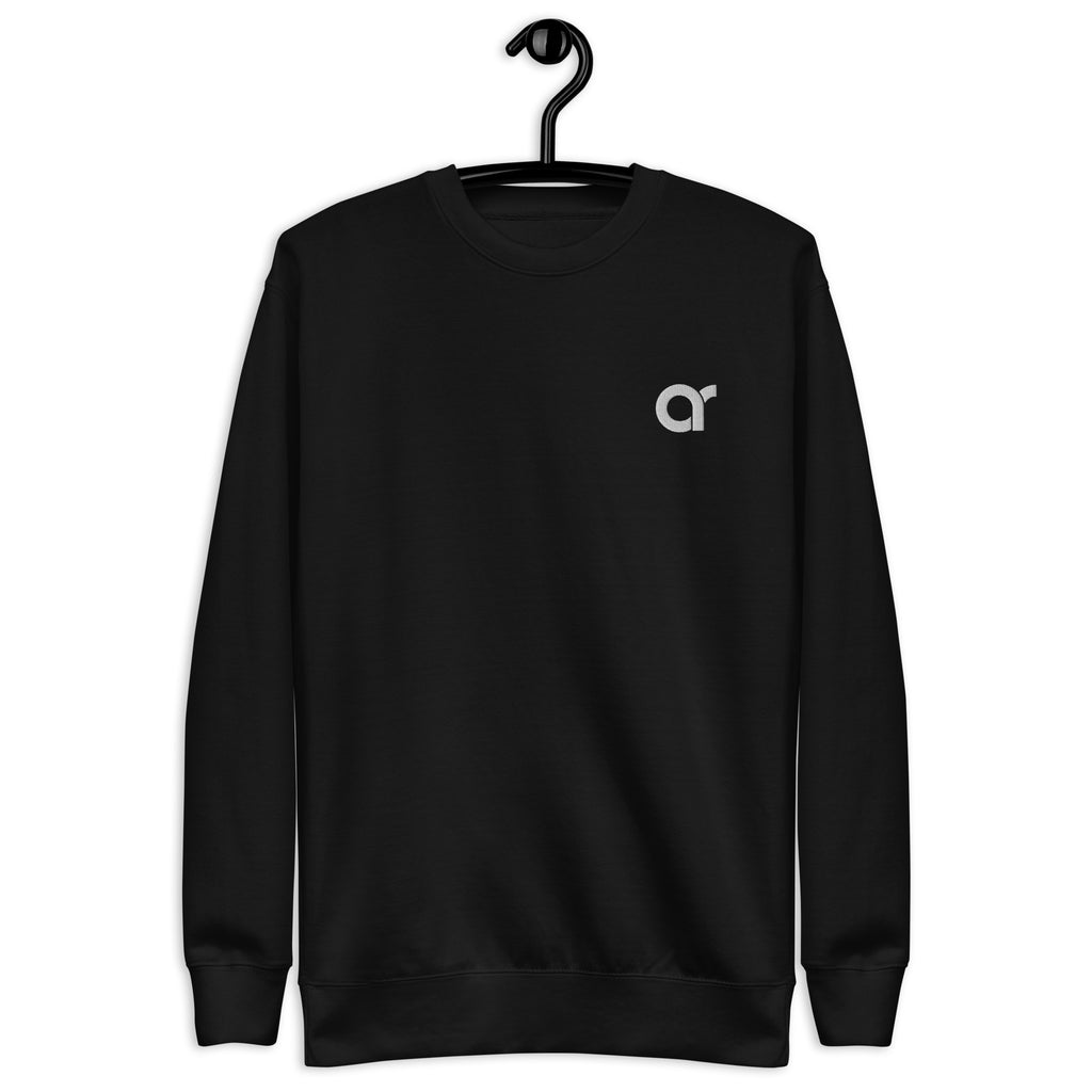 AR Embroidered Unisex Premium Sweatshirt