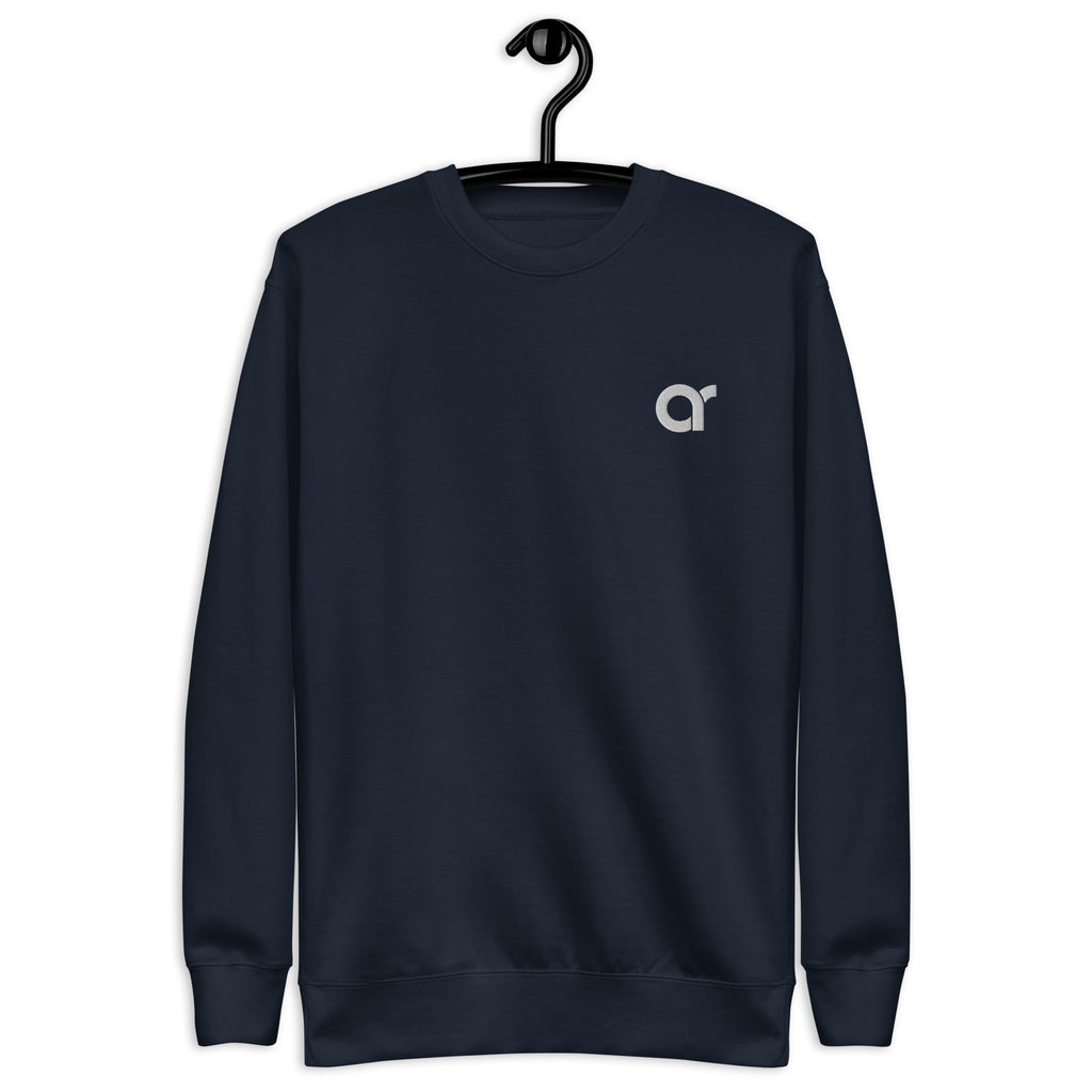 AR Embroidered Unisex Premium Sweatshirt