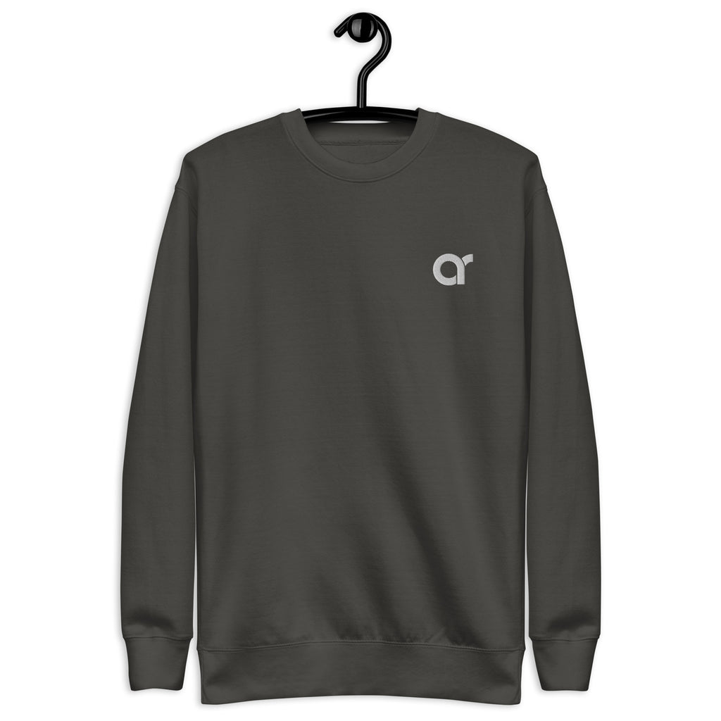 AR Embroidered Unisex Premium Sweatshirt